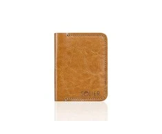 Solier Accessories Piniginė vyrams SOLIER SW11 SLIM - Šviesiai ruda