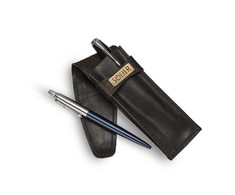 Solier Accessories Rašiklių dėklas SA12 - Tamsiai rudas