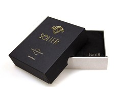 Solier Accessories Rašiklių dėklas SA12 - Šviesiai rudas