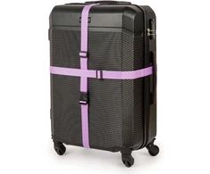 Kelioninis Solier Accessories Security luggage strap set for suitcase SA50 violetinė