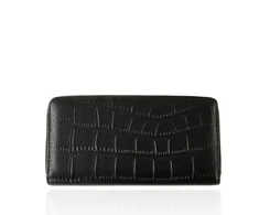Solier Genuine leather woman s laptop bag FL25 juodas with snake pattern