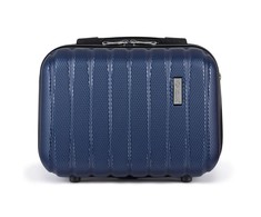 Kelioninis Solier Luggage Kosmetinis kelionių lagaminėlis XS ABS STL902 - Mėlynas