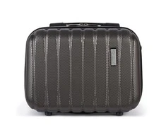 Kelioninis Solier Luggage Kosmetinis kelionių lagaminėlis XS ABS STL902 - Tamsiai pilka