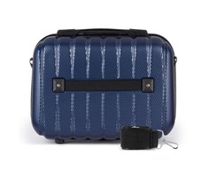 Kelioninis Solier Luggage Kosmetinis kelionių lagaminėlis XS ABS STL902 - Mėlynas