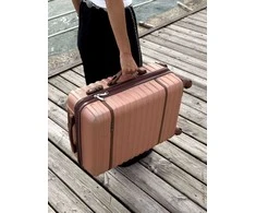 Kelioninis Solier Luggage Lagaminas Solier M 22 STL957 - Rožinė