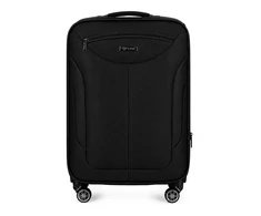 Solier Luggage Medium soft luggage M Solier STL1801 juodas