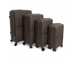 Kelioninis Solier Luggage Medium Solier M TORIDE 23 Chocolate PP Suitcase