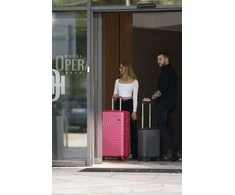 Kelioninis Solier Luggage Mažas lagaminas Solier STL1064 - Juoda P