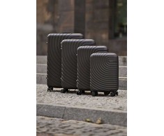 Kelioninis Solier Luggage Mažas lagaminas Solier STL1064 - Tamsiai pilka P
