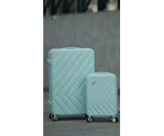 Solier Luggage Didelis 28 XL kietas kelioninis lagaminas - Solier KYOTO 1071 -Mint