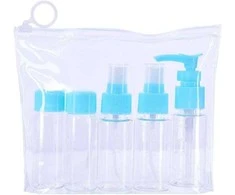 Solier Luggage Suitcase organiser set 6 items Solier SA55 pilkas
