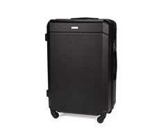 Kelioninis Solier Luggage Vidutinis lagaminas M STL945 ABS - Juodas