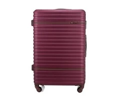 Kelioninis Solier Luggage Vidutinis lagaminas M STL957 ABS - Burgundiška