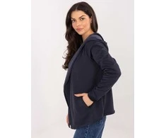 Sublevel Bluza-D68450M01066D2-tamsiai mėlyna