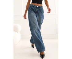 Sublevel Kelnės jeans-D80044AH62683D320-ciemny mėlyna