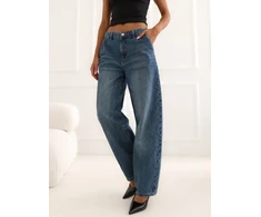 Sublevel Kelnės jeans-D80044AH62683D320-ciemny mėlyna