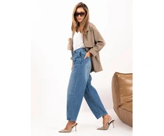 Sublevel Kelnės jeans-D80044AH62683L233-šviesiai mėlyna