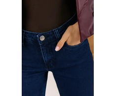 Sublevel Kelnės jeans-D85094BA62673D315-ciemny mėlyna
