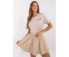 Sublevel Marškinėliai-D12022AC02645G-smėlio spalvos