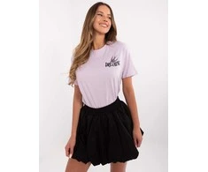 Sublevel Marškinėliai - D12022AC02645H - šviesiai violetiniai