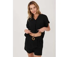 Sublevel Šortai-D60103M62612KA4-juoda