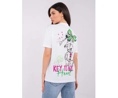 Sublevel T-shirt-D12022AH02645Y-balta