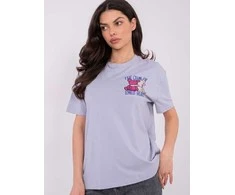 Sublevel T-shirt-D12022AH02645Y-jasny violetinė