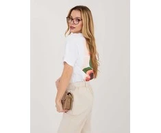 Sublevel T-shirt-D12022AJ02645AD-balta