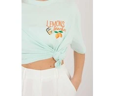 Sublevel T-shirt-D12022AJ02645AD-mietowy