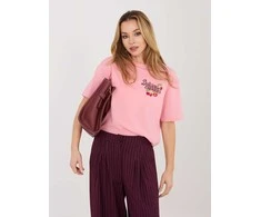 Sublevel T-shirt-D12022AJ02645AD-rožinė
