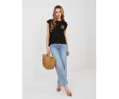 Sublevel T-shirt-D12022M02769B-juoda