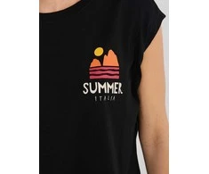 Sublevel T-shirt-D12022M02769B-juoda