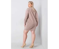Basic Feel Good Suknelė-RV-SK-6296.99-tamsiai smėlio spalvos
