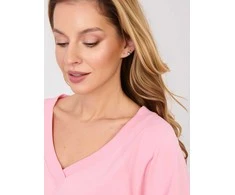 Suknelė Basic Feel Good Sukienka-RV-SK-7203.35P-jasny rožinė