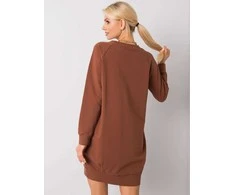 Suknelė Basic Feel Good Sukienka-RV-TU-5184.93P-jasny ruda