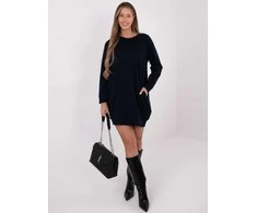 Suknelė Basic Feel Good Sukienka-RV-TU-5184.93P-tamsiai mėlyna