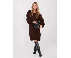 Suknelė Factory Price Sukienka-IN-SK-5962.22-ciemny ruda