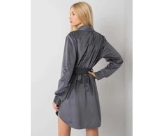 Italy Moda Suknelė-DHJ-SK-10333.12P-grafitas
