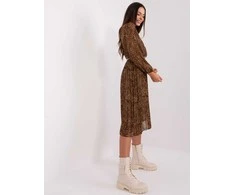 Italy Moda Suknelė-DHJ-SK-10536N-3.31X-ruda