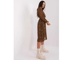 Italy Moda Suknelė-DHJ-SK-10536N-3.31X-ruda