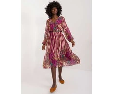 Italy Moda Suknelė-DHJ-SK-10536N-6.47-violetinė