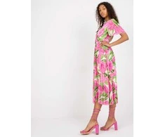 Italy Moda Suknelė-DHJ-SK-11331-2,32-rožinė