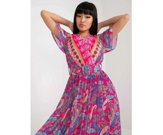 Italy Moda Suknelė-DHJ-SK-11331-3,61-tamsiai rožinė