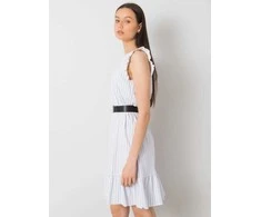 Italy Moda Suknelė-DHJ-SK-11595-1.19P-šviesiai mėlyna