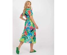 Italy Moda Suknelė-DHJ-SK-13769.66P-žalia