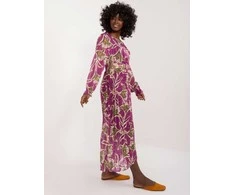 Italy Moda Suknelė-DHJ-SK-13928.42-violetinė