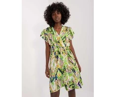 Italy Moda Suknelė-DHJ-SK-17259-1,81-šviesiai žalia