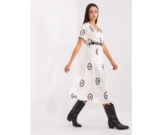Italy Moda Suknelė-DHJ-SK-17260,90-ekru