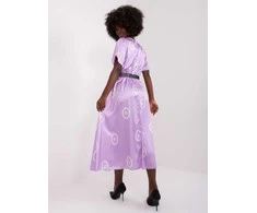 Italy Moda Suknelė-DHJ-SK-17260.90-šviesiai violetinė