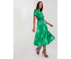 Italy Moda Suknelė-DHJ-SK-17260.90-žalia